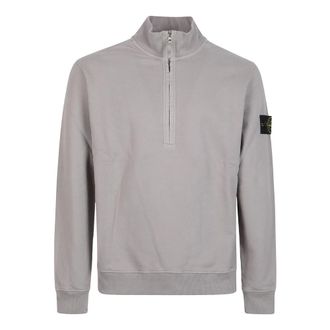 Stone Island Zip-throughs - Heren - Vesten met rits - Grijs - L - Hoodies & sweatvesten
