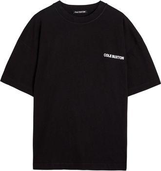 Cole Buxton Logo-print Cotton T-shirt - Black - Xxl