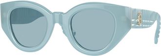 Burberry BE4390 MEADOW 408680 Womens Sunglasses Blue Size 47