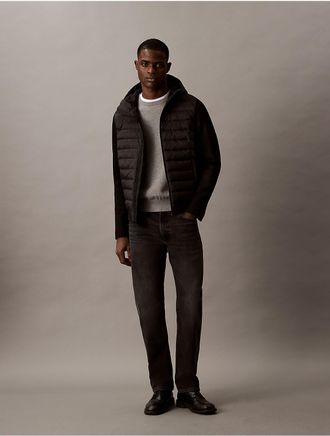 Calvin Klein Jeans Calvin Klein Mens Tech Shell Hooded Jacket - Black - 2XL