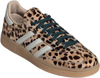 adidas Handball Spezial Sneaker in Magic Beige/Ivory/Aurora Ivy at Nordstrom, Size 11.5