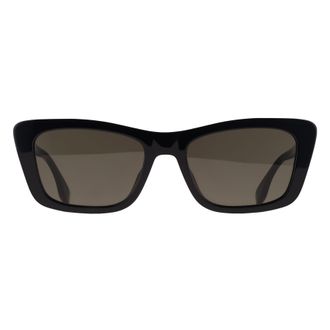 Fendi Rectangle Womens Shiny Black Green FE40185I Lettering - One Size