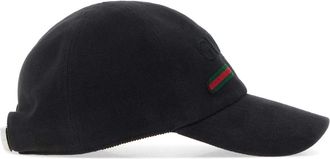 Gucci Mens Cap Baseball Black Cotton