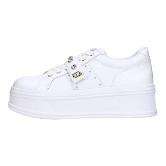 Liu Jo Schoenen, Dames, Wit, 38 EU, Leer, Sneakers Wit