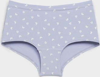 Miiyu Womens Ultra-comfortable cropped boyshort Organic cotton & TENCEL TM modal