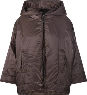 Max Mara Fiore Quilted Waist Coat - Dames - Zomerjassen - Bruin - XS - Jassen