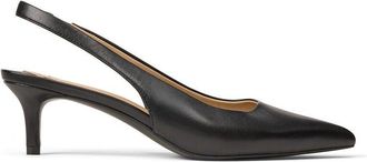 Ralph Lauren Lolah leren slingback pumps