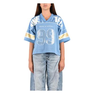 Ksubi Top de Jersey 99 Spark - Tops - Mujer - Azul - M