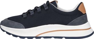 Geox Heren, Schoenen, Blauw, Maat: 42 EU Leer