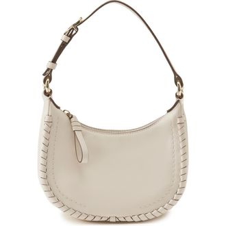 Helen Kaminski Vivie Mini Leather Hobo Bag in Stone at Nordstrom Rack