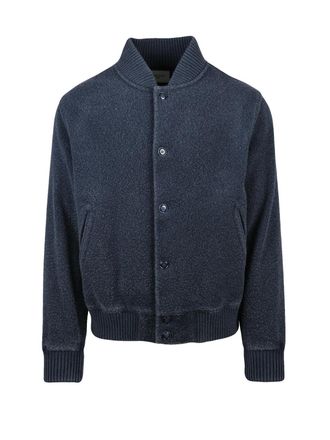 Circolo 1901 Navy Blue Virgin Wool-Blend Jacket