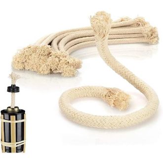 Trade Shop Trade Shop - Set 12 Confezioni Da 8pz Stoppini Per Torce Fiaccole Da Giardino Grn14 Ricambi 013456