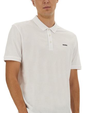 HUGO BOSS Polo Shirt - White
