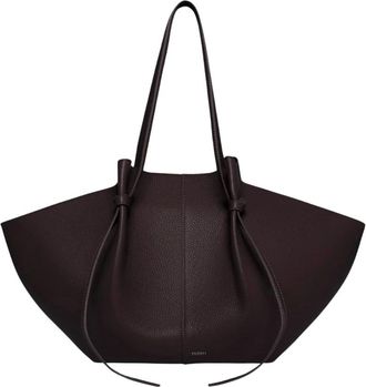 Yuzefi Tassen, Dames, Bruin, ONE Size, Leer, Large Mochi