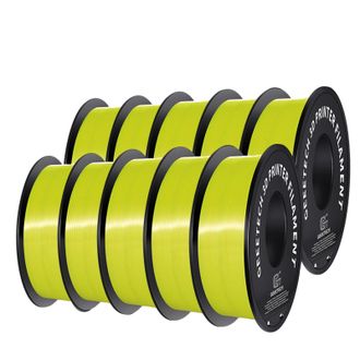 OEM Filamento 3d, Apariencia De Seda, Material Ecol&oacute;gico, Amarillo