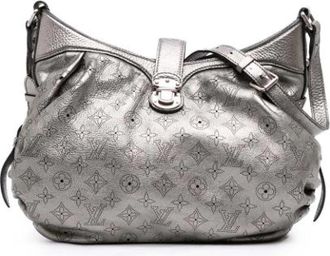 Louis Vuitton Tweedehands Canvas Louis Vuitton tassen - Dames - Vintage Schoudertas - Grijs - ONE Size - Vintage