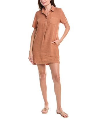 Michael Stars Ola Linen Utility Dress