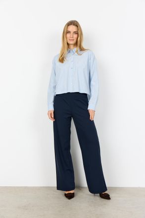 Soyaconcept Hemdbluse SOYACONCEPT SC-CASSY 1, Damen, Gr. XXL, windsurfer combi, Web, Obermaterial: 53% Polyester, 47% Baumwolle, gestreift, bequem taillenbedeckt,