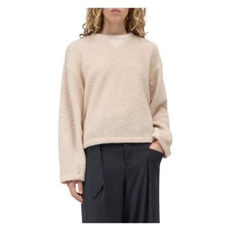 Closed Dames, Sweatshirts & Hoodies, Beige, Maat: XS