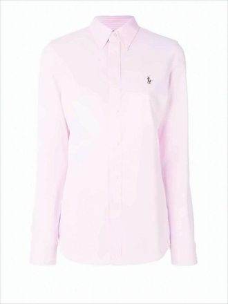 Polo Ralph Lauren Long-Sleeve Tailored Button-Up Shirt With Pointed Collar