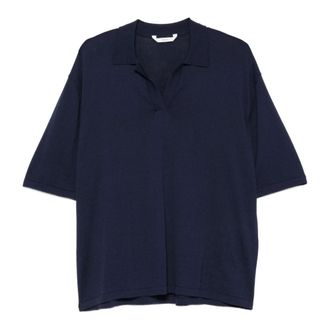 Hev&ograve; Polo Shirts, male, Blue, Size: M Taranto Polo