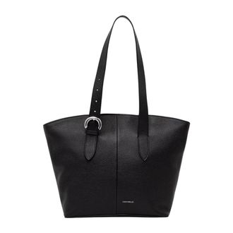 Coccinelle Fern Tote - Dames - Shoppers - Zwart - ONE Size - Leer - Tassen