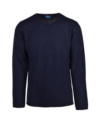 Daniele Fiesoli Crewneck Pullover In Luxurious Alpaca-Merino Blend