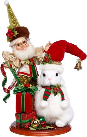 Mark Roberts Ribbons and Rabbit Elf Scene in Red at Nordstrom