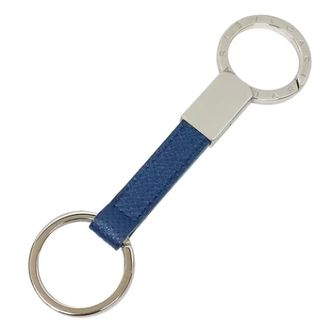 Bulgari Pre-owned Accessories, female, Blue, Size: ONE SIZE Pre-owned Fabric key-holders