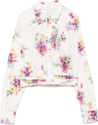 Liu Jo Camicia con stampa - Bianco