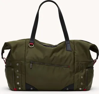 Hammitt Hammitt Ivy Weekender Jade Nylon Gunmetal