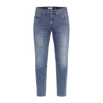 Jeckerson Slim-fit Jeans, male, Blue, Size: W36 Slim-fit Jeans