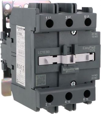OEM Contactor De Potencia Easy Tesys Control Ac-3, 80 A, 3p (1na 1nc), Bobina 230 V Ca, 50/60 Hz Lc1e80p7