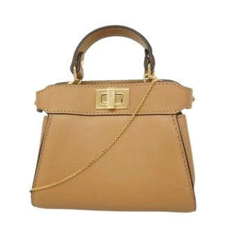 Fendi Pre-owned Mini Bags, female, Brown, Size: ONE SIZE Pre-owned Leather fendi-bags