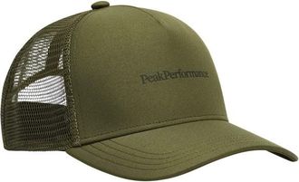 Peak Performance Trucker Cap Cap - Unisex | oliv