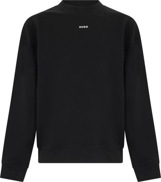 HUGO BOSS Dapocrew Sweatshirt - Heren - Sweatshirts - Zwart - XL - Katoen - Hoodies & sweatvesten