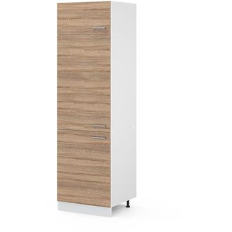 Vicco Mueble despensa universal R-Line, Sonoma, 60 cm con puertas Vicco