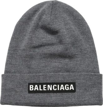 Balenciaga Muts met patch - Grijs
