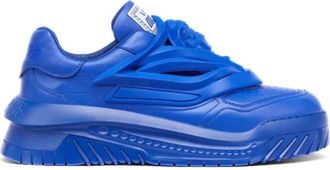 Versace Slippers - Heren - Sneakers - Blauw - 39 EU - Schoenen