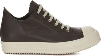 Rick Owens Schoenen, Heren, Bruin, 40 EU, Leer, Low Sneaks