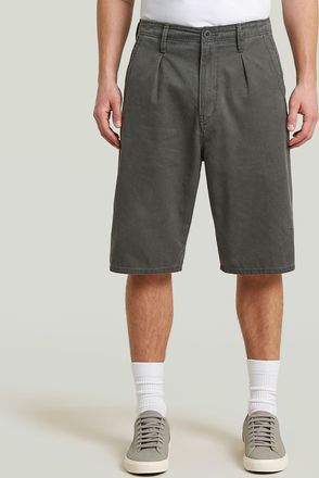 G-Star Pleated Chino Short - Grijs - Heren