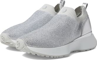 Michael Kors Ari Slip On Womens Shoes Silver : 7.5 M, Synthetic