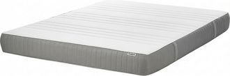 Beliani Beliani - Colch&oacute;n De Espuma Viscoel&aacute;stica Medio Con Funda Extra&iacute;ble De Poli&eacute;ster Con Cremallera Blanco 160 X 200 Cm Cheer