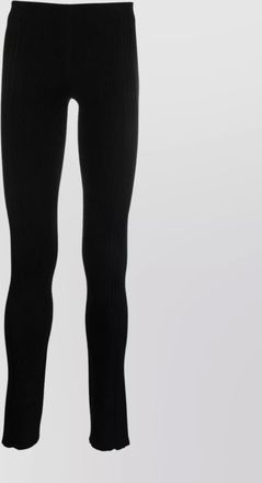 Barrow flared trousers featuring elastic waistband