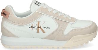 Calvin Klein Jeans logo-print sneakers - White