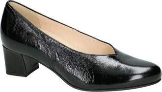 Hassia Florenz Pump - Dames - Pumps - Zwart - 37 1/2 EU - Leer - Schoenen