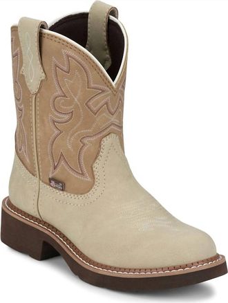 Justin Boots Womens Kay Western Boots In Taupe