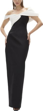 Rachel Gilbert Delila Column Gown