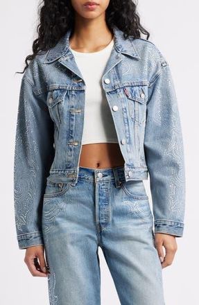 Levi's Shrunken 90s Denim Trucker Jacket in Denim Venom Trucker at Nordstrom Rack, Size X-Small