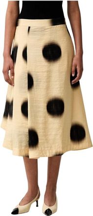 Stine Goya Dames, Rokken, Beige, Maat: XS